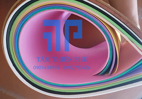 MÚT EVA MÀU HỒNG, TÍM