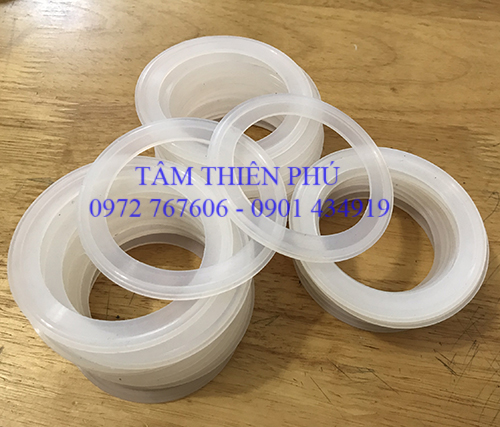Oring silicon chịu nhiệt màu trắng