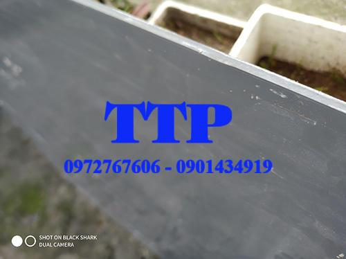 Tấm nhựa PVC màu xám
