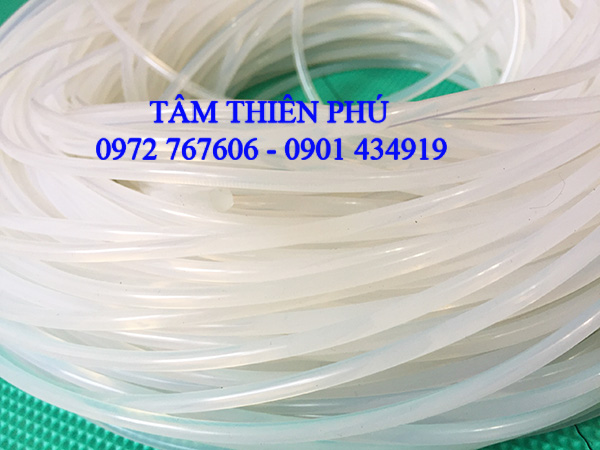 Dây silicon tròn đặc phi 3mm