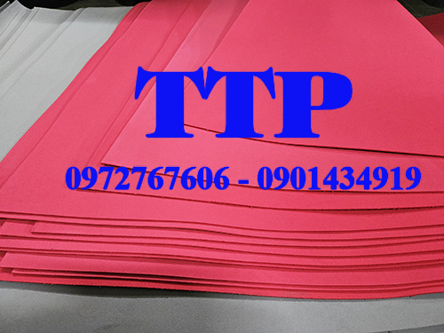 Tấm mút xốp eva màu đỏ
