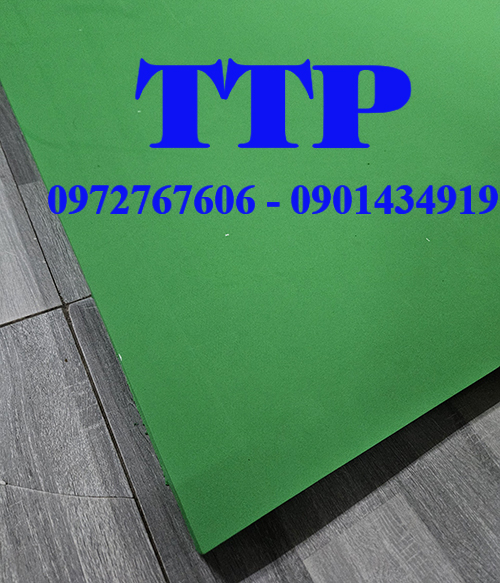 Mút xốp eva màu xanh lá dày 5mm