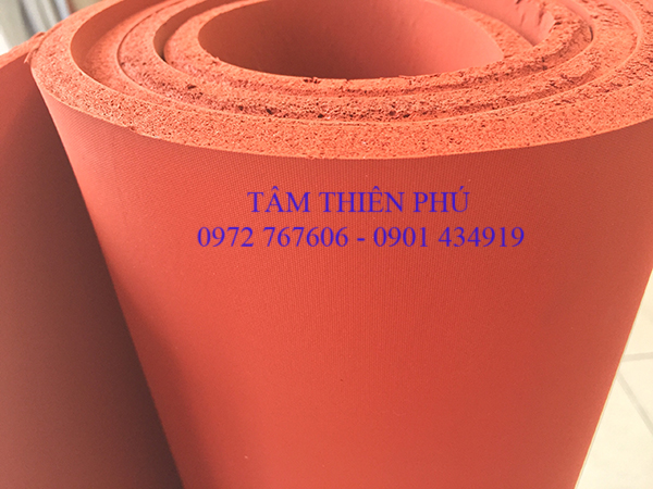 Tấm silicone xốp cho máy ép nhiệt