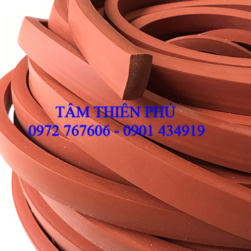 Ron xốp silicon đỏ 10x20mm