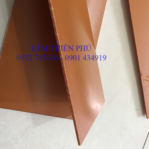 Tấm nhựa phíp cam dày 2mm