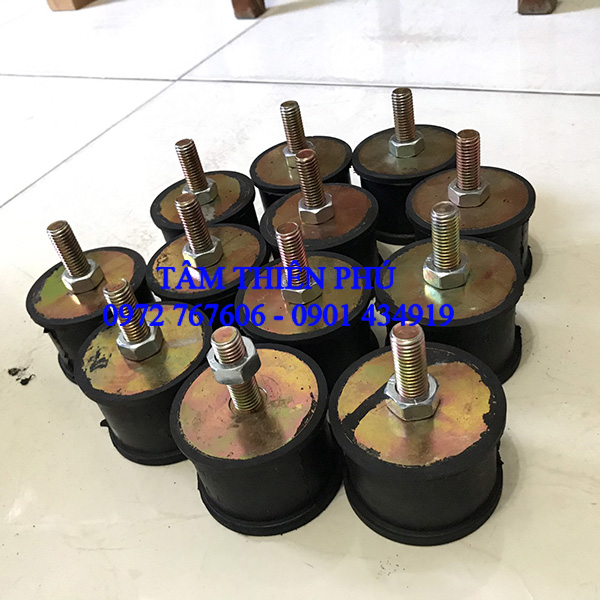 Cao su giảm chấn 1 đầu dương k50