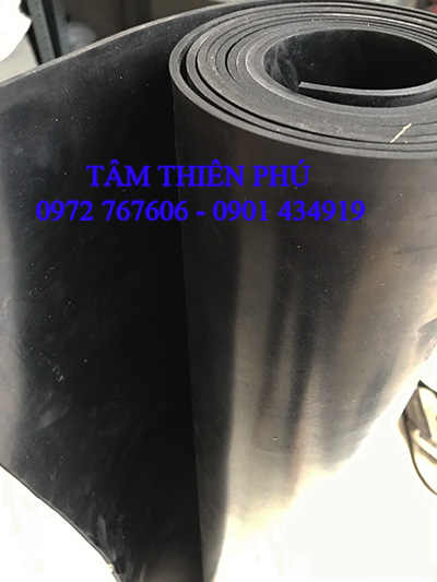 Tấm cao su màu đen dày 3mm